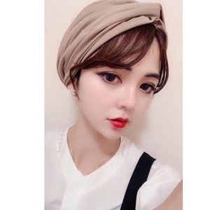 YASEEN Breathable Soft Acrylic Fabric Eco-Friendly Airflow <b>Headband</b> Women's Hat Four Seasons Islamic Ethnic Street Fashion - Product Image 1