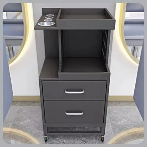 Popular High Quality Barbershop Cart Hair Salon Special Tool Cabinet Beauty Salon Storage Cabinet - Product Image 3
