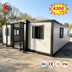 Maison modulaire extensible New York 20 pieds 40 pieds, certifiée CE, en acier préfabriqué pour habitation, <span class=keywords><strong>livraison</strong></span> en 30 jours - Product Image 1