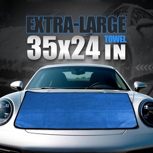 Toalla de Microfibra Ultra Absorbente de Secado Rápido para Lavado y Secado de Autos, Suave y Antiarañazos (80% Poliéster 20% Poliamida) - Product Image 4