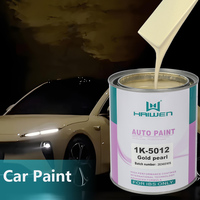 Peinture Métallisée Liquide HAIWEN 1L Acrylique Or Nacré en Gros, Revêtement 1K pour Réparation de Carrosserie Automobile, Bateaux, Meubles et Plastiques