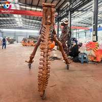 Voiture électrique de squelette de dinosaure de Offre Spéciale enfant pour les aéroports de parcs d'aventure de centres commerciaux Playhouses