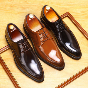 Nouvelles Chaussures Mocassins pour Hommes en Cuir Véritable, Style Décontracté, Tendance Audacieuse, Formelles et Professionnelles - Product Image 2
