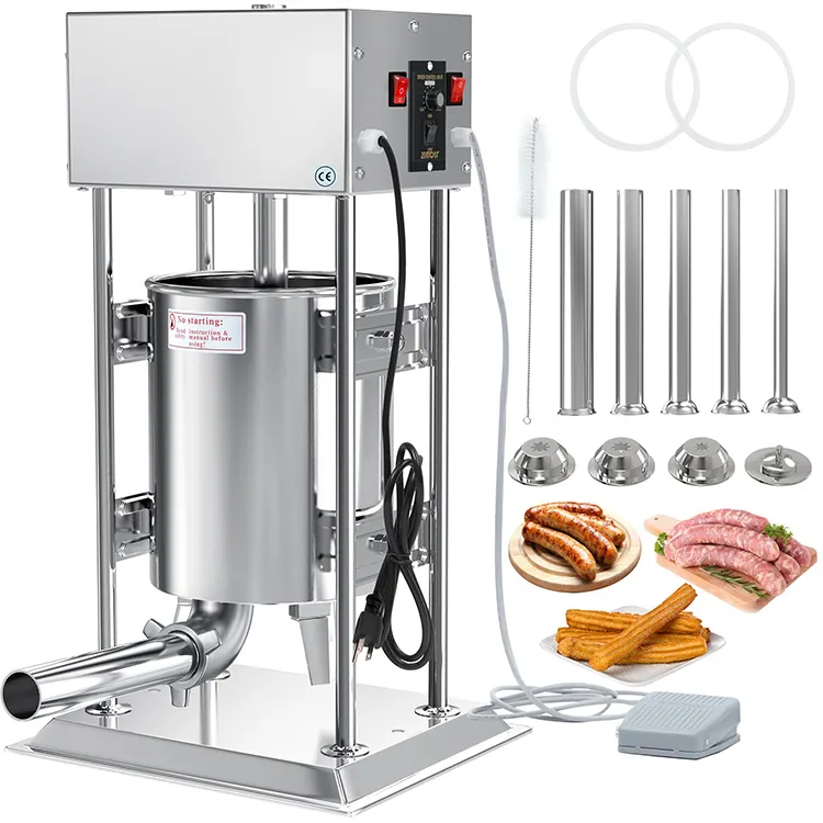 Machine de fabrication de saucisses de porc la plus vendue machine de fabrication de saucisses allemandes machine de fabrication de saucisses russes