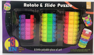 Fidget Toys para adultos y adolescentes-Magic Cube Puzzle, Brain Teasers, Cilindro Girar y deslizar Juguete lógico para niños - Product Image 2