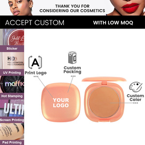<span class=keywords><strong>Maquillaje</strong></span> facial <span class=keywords><strong>Polvo</strong></span> de contorno prensado Etiqueta privada personalizada Corrector vegano Control de aceite - Product Image 4