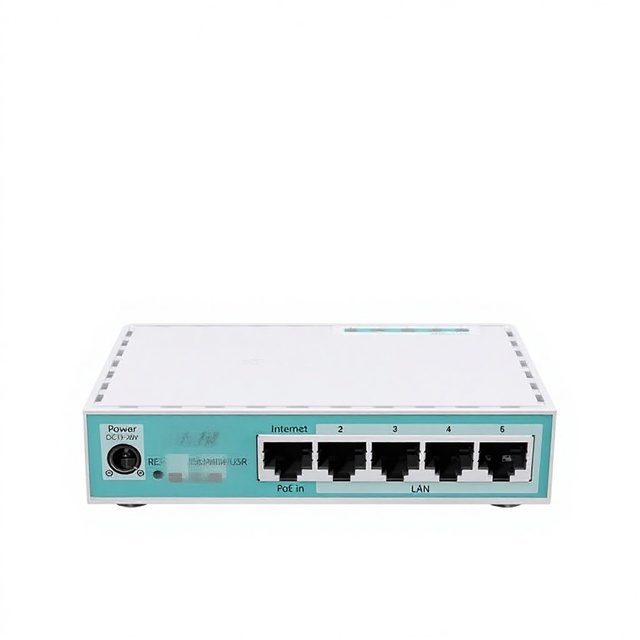 Mikrotik E50UG Five-Port Gigabit Dual-Core Router with Built-In Firewall for Enterprise Use Supports 802.11ac 12-Month Warranty