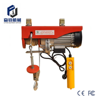 Nouvelle mini grue électrique 200 kg 220 V avec câble en aluminium, commande intelligente IA, télécommande sans fil pour la construction minière