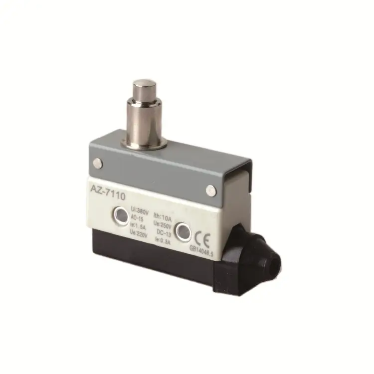 Lock Plug Type IP54 Adjustable Lever Horizontal Micro limit Switch AZ/TZ-7110