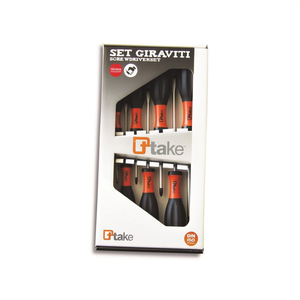 Jeu de tournevis 7 pièces à fente et Phillips en chrome vanadium DIN ISO - Product Image 2