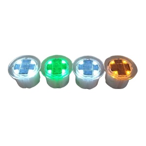 Luces Solares para Señalización Vial, Productos de Advertencia de Tráfico Enterrados - Product Image 1