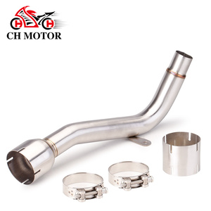 Tuyau de raccordement intermédiaire du silencieux d'échappement pour <span class=keywords><strong>Kawasaki</strong></span> Versys <span class=keywords><strong>1000</strong></span> <span class=keywords><strong>SE</strong></span> KLZ1000 Versys1000 2019 2020 2021 - Product Image 1