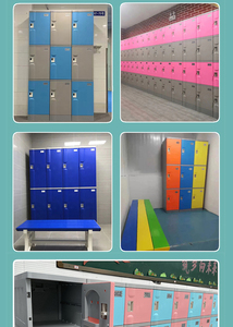 Armario de Plástico Moderno con Diseño ABS para Taquillas Escolares, Armarios de Almacenamiento para Dormitorios Escolares, Armarios para Personal, Trabajadores y Gimnasios - Product Image 6