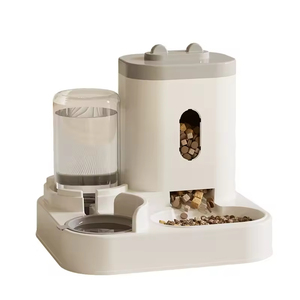 Automatic Pet Food <b>Feeders</b> Water Dispenser 2 in 1 Dog <b>Cat</b> Bowls Drinking Fountain Feeding Station - Product Image 1