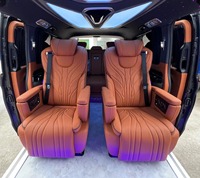Sièges de voiture VIP à déplacement latéral, sièges de bus de luxe, sièges de fourgonnette Toyota Hiace avec massage pour Mercedes Benz Classe V ST-VIPBZ