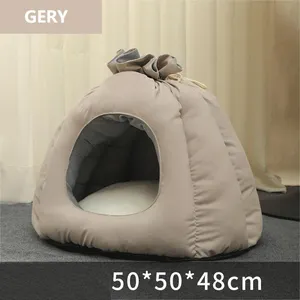 Snuggly Cat Cave Bed Stylish Cat Tent Bed Comfort Haven High-Quality Pet Products Bed