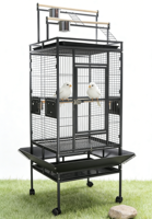 Vente en gros du fabricant 	 Cage d'angle pour perroquet, cage d'élevage pour oiseaux, mobilier pour animaux de compagnie – Prix usine