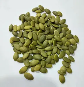 Venta al por mayor de semillas de calabaza verdes orgánicas en un embalaje conveniente