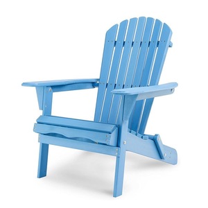 Fauteuils Adirondack <span class=keywords><strong>de</strong></span> <span class=keywords><strong>jardin</strong></span> pliables en résine, style moderne, en teck, en plastique HDPE, avec structure métallique - Product Image 2