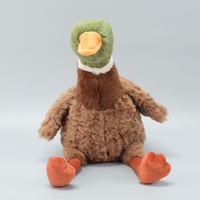 En gros, Peluche Canard Mallard Sonore à Longues Jambes, Compagnon de Sommeil pour Enfants, Cadeau d'Anniversaire