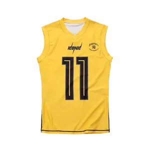 High Quality Custom 7 on 7 American Football Jersey Custom Sublimation stretchable field Football Uniform