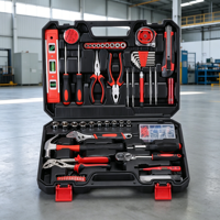 Boîte de rangement portable, ensemble d'outils de quincaillerie de 120 pièces pour une utilisation polyvalente