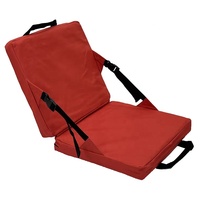 Coussin de tribune extérieur en gros, logo personnalisé, siège rembourré léger, sièges pliants de stade, chaises avec dossier