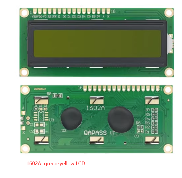 factory offer LCD Display Blue Green/Yellow 0802A 1602A 2004A 12864B ...