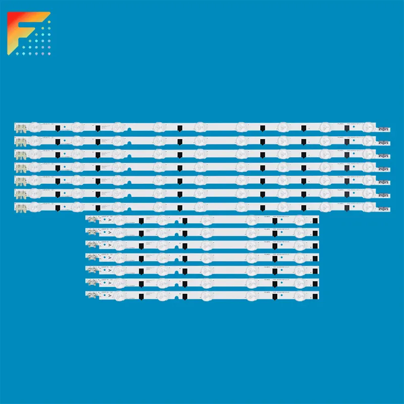 Tiras LED Para TV – L 9/r5 REV1.9/D2GE-420SCA/B-R3, coupe d'usine, bande de rétroéclairage TV pour SAMSUNG UE42F5000-5300-5500 UE42