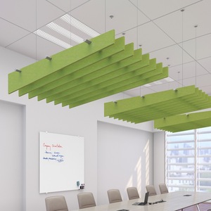 Suspension de déflecteur de plafond d'art <span class=keywords><strong>acoustique</strong></span> ignifuge de type palatial esthétique nouveau panneau de plafond <span class=keywords><strong>acoustique</strong></span> ignifuge insonorisé moderne - Product Image 4