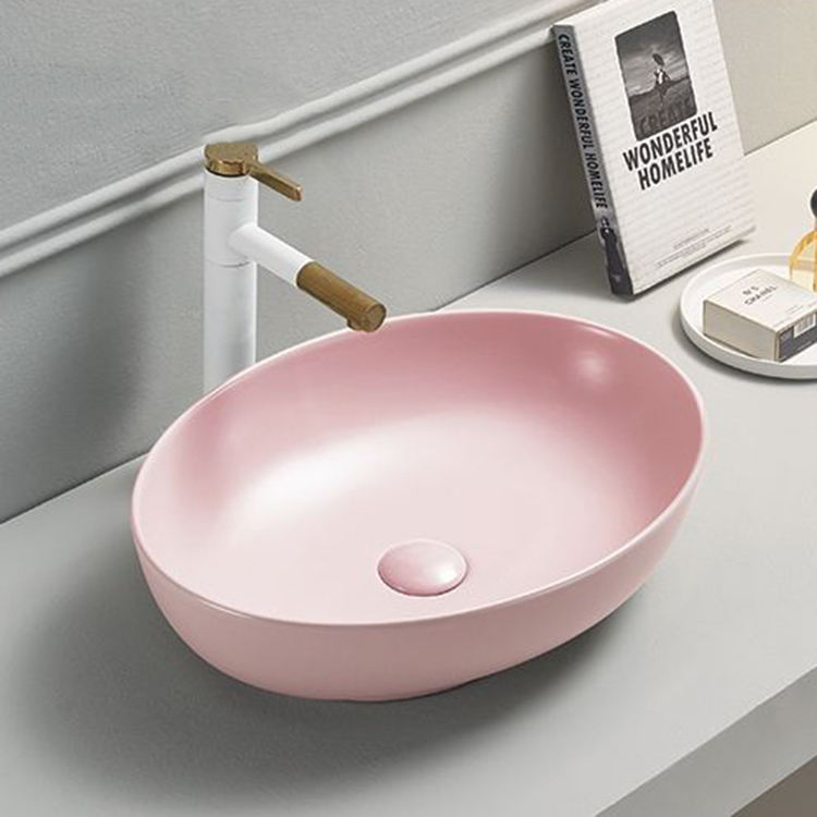 สีชมพูด้าน