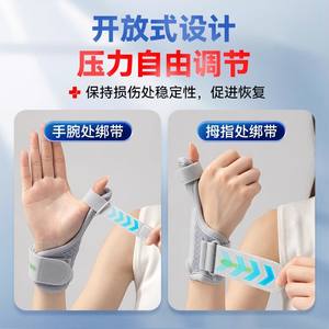 Soporte de Muñeca y Pulgar Kefu, Ajustable, de Malla, para Adultos, Protección Universal para la Mano - Product Image 3