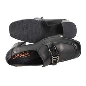 Mocassino con Tacco da Donna Carmela 161849 Verdone - Product Image 6