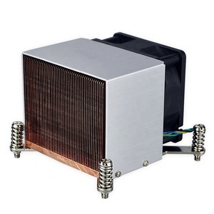 Disipador de Calor para CPU de Servidor 2U 4U, Radiador de Procesador con Ventilador de Aire PWM de 4 Pines y Base de Cobre para Enfriador de CPU Xeon LGA 2011 2066 - Product Image 5