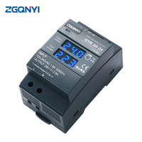 Alimentation à découpage numérique AC-DC ZGQNYI brevetée 24V 2.5A 60W à sortie unique sur rail DIN avec affichage de tension pour système PLC