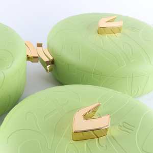 Đồ Nấu Nướng Thiết Lập Thực Phẩm Ấm Hơn Bộ 3 Sang Trọng Lẩu Thực Phẩm Ấm Hơn Thiết Lập Cho Nhà Chafing Món Ăn Tự Chọn Thiết Lập Chafing Món Ăn Vàng - Product Image 2