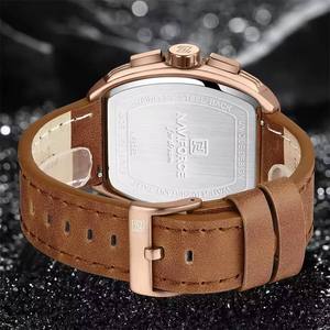 NAVIFORCE 8053 Nuevo Reloj de Pulsera de Cuarzo para Hombre, Resistente al Agua, Cronógrafo, Correa de Cuero, Relojes de Negocios Populares, Regalos para Hombre 2026 - Product Image 5