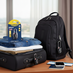 กุญแจสายยูแบบผสมที่ได้รับการรับรองจาก TSA สำหรับล็อคกระเป๋าเดินทาง - Product Image 3