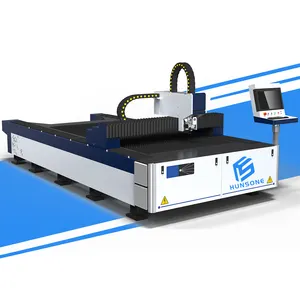 Hunson Open Type HSG-4020 Lasersnijmachine Voor Metalen Cnc Lazer Snijmachine Prijs Draagbare Cnc Lasersnijmachine