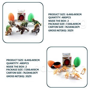 <span class=keywords><strong>2022</strong></span> nuovo commercio all'ingrosso per bambini giocattolo di plastica Set animale realistico & dinosauro modelli Juguetes De Dinosaurios - Product Image 3