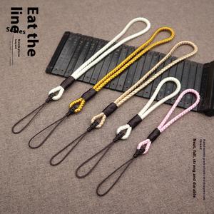 長くて短い手織りリストランヤード携帯電話ペンダントロープテキスト付きプレイジュエリープロモーション携帯電話ランヤード - Product Image 3