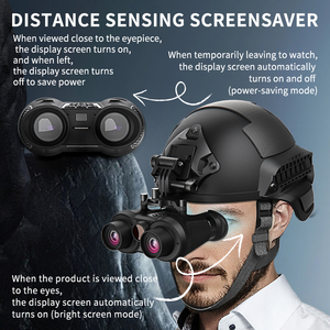Binoculares <span class=keywords><strong>de</strong></span> Visión Nocturna 3D VR con Visión Nocturna Infrarroja 4K, Montados en Casco, para <span class=keywords><strong>Caza</strong></span> en la Oscuridad Total, Guardan Fotos y <span class=keywords><strong>Videos</strong></span> - Product Image 2