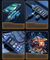 Earphone Leher 2026 Baru Kapasitas 1000mAh Layar Kontrol Besar APP BT5.5 Pasokan Pabrik Inovatif Harga Grosir Promosi Hadiah