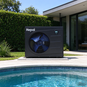 High Efficiency Outdoor Heat Pump Water <b>Heater</b> Double Fan Air to Water Heating System for Home and Hotel - Product Image 5