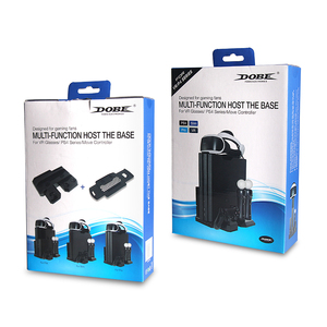 แท่นวางเครื่องเล่น <span class=keywords><strong>PS4</strong></span>/<span class=keywords><strong>PS4</strong></span> Pro/<span class=keywords><strong>PS4</strong></span> Slim แบบตั้งโต๊ะอเนกประสงค์ พร้อมพัดลมระบายความร้อน ที่ชาร์จคอนโทรลเลอร์ และแท่นโชว์ - Product Image 3