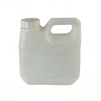 Bidon en plastique à large ouverture de qualité alimentaire avec couvercle hermétique pour liquides, poudres, pâtes