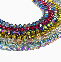 Perles plates brillantes en cristal de 3 à 10 mm, best-seller, pour bracelet, collier, boucles d'oreilles, pendentif, artisanat de bijoux faits à la main