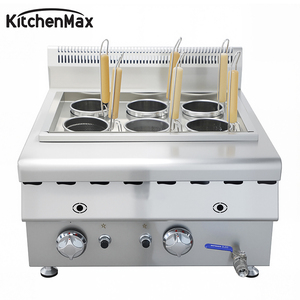 Olla para Cocinar Fideos Comercial de Alta Capacidad, Caldera de Gas de Gran Volumen con Válvula de Drenaje para Cantina, Cocina Central y Catering - Product Image 3