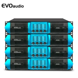 EVOaudio Professional 2U 4 Channels Audio Power Amplifiers For KTV Subwoofers Sound Equipment
