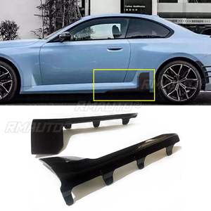 Protector de Parachoques Lateral para Coche, Alerón Divisor, Extensión de Faldones Laterales para BMW Serie 2 G87 M2 Coupé 2023-2024 - Product Image 1